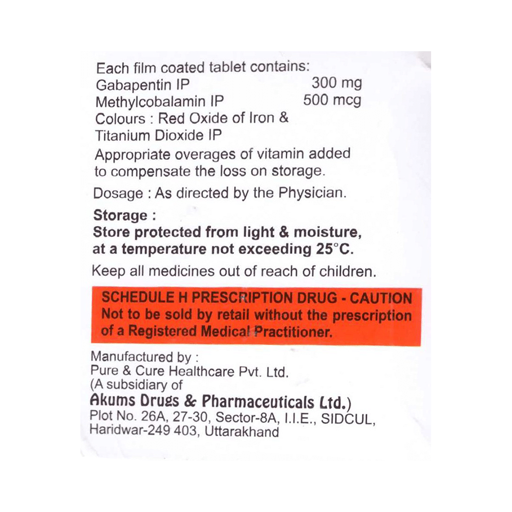 Actigaba-M 300 Tablet - Image 2