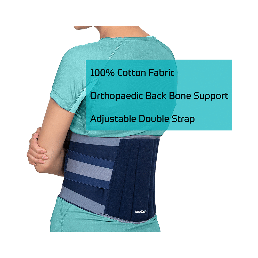 beatXP Lumbo Sacral Support Belt for Tummy Reduction Large - Image 3
