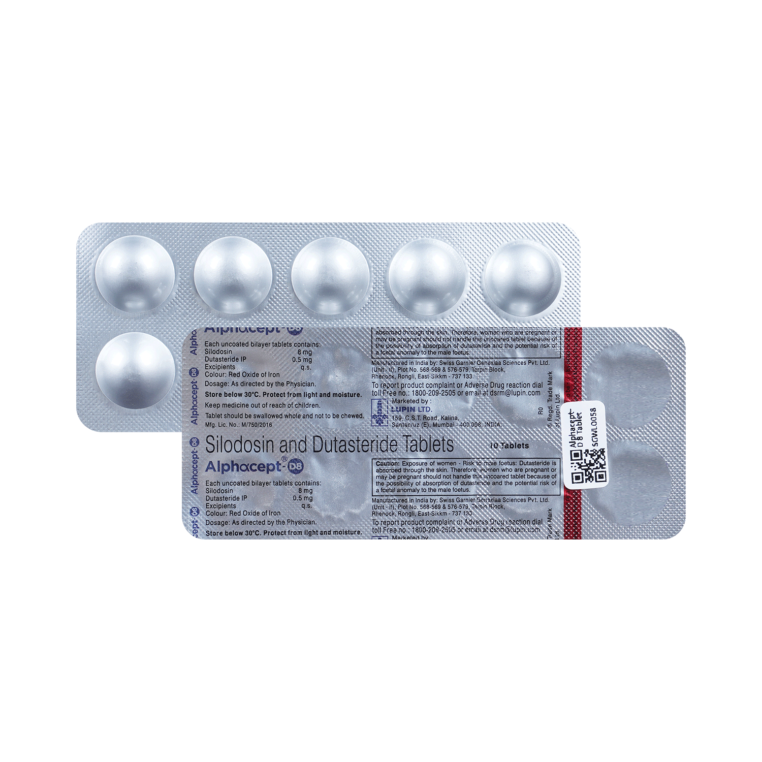 Alphacept-D 8 Tablet - Image 1