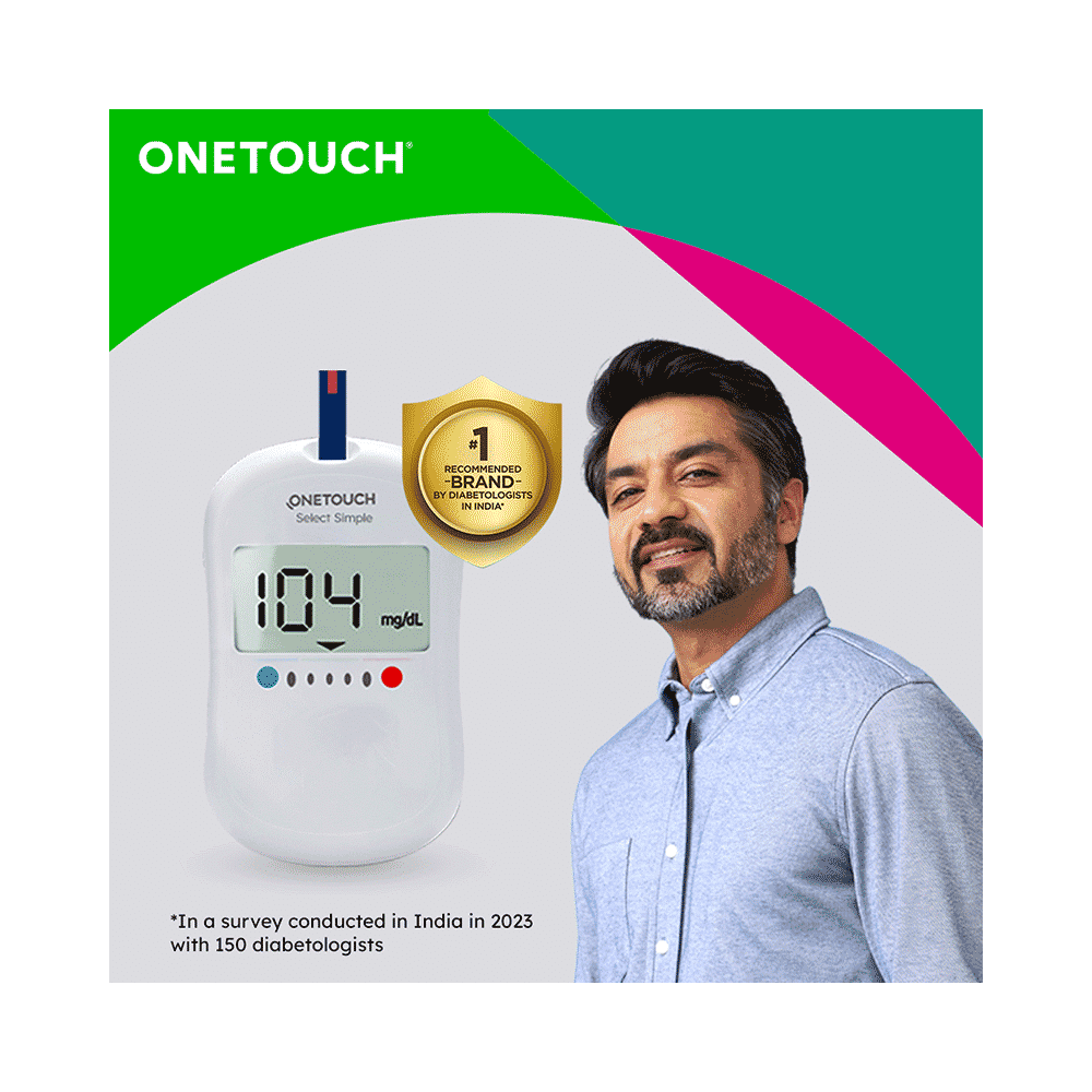 OneTouch Select Test Strip (Only Strips) | Diabetes Monitoring Devices | For use with OneTouch Select Simple Glucometer - Image 3
