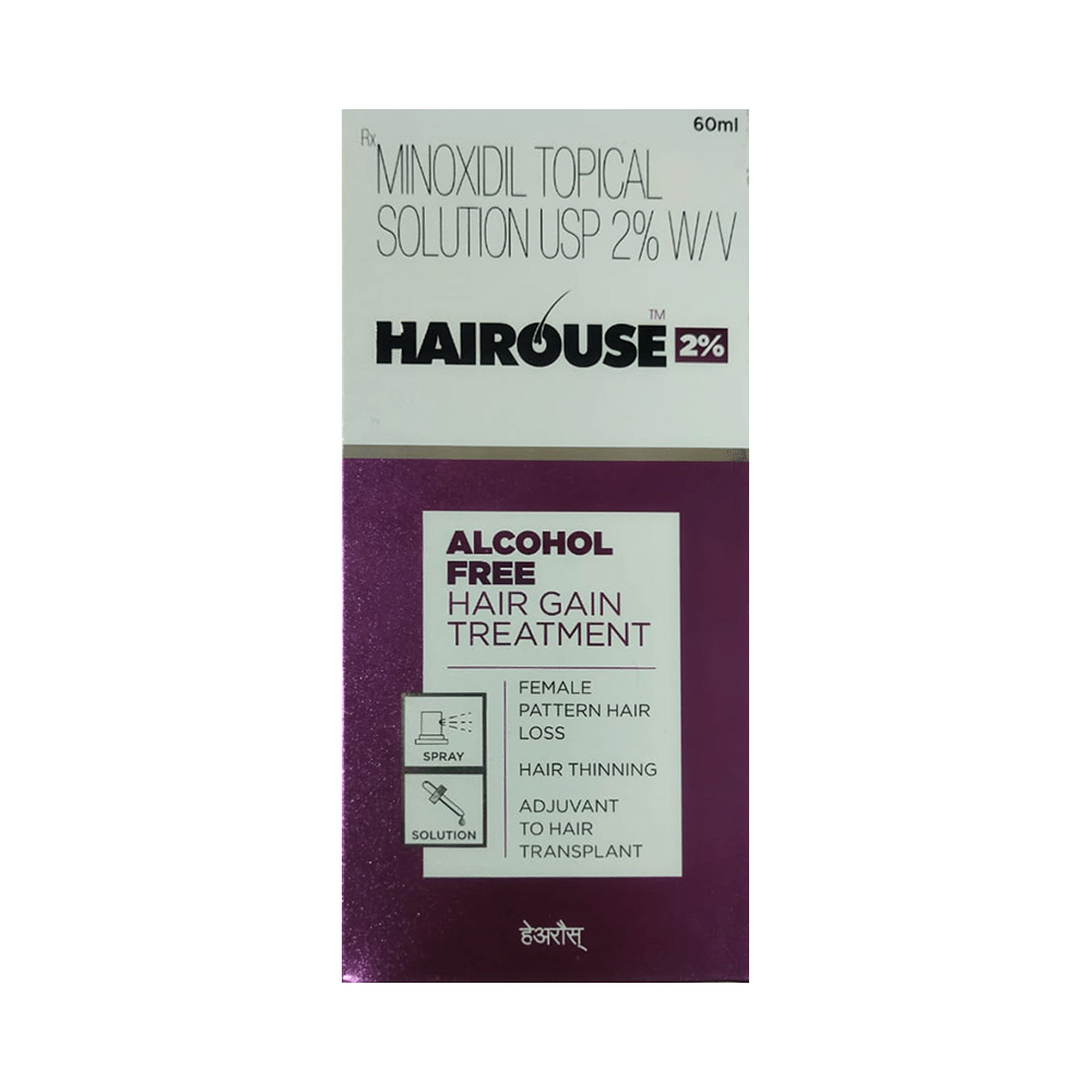 Hairouse 2% Solution Alcohol Free