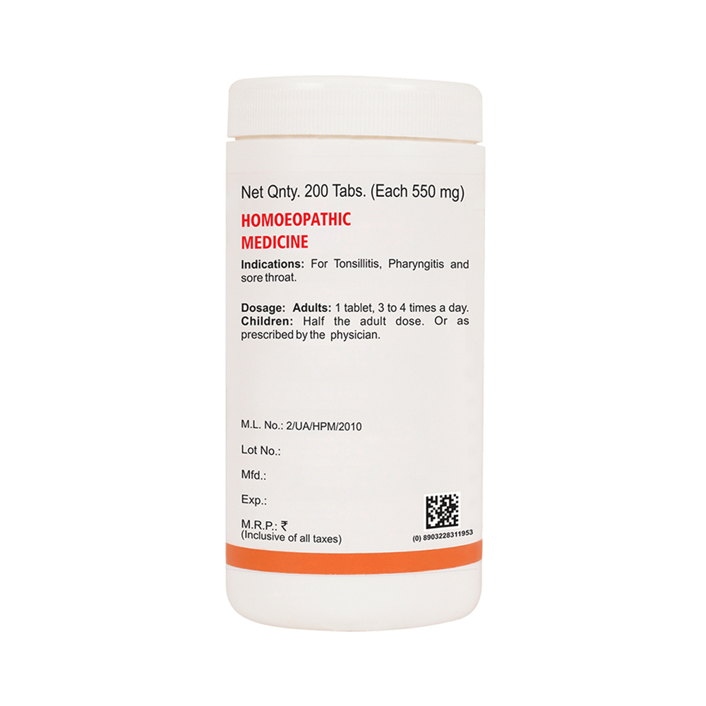 Bakson's Homeopathy Tonsil Aid Tablet - Image 3