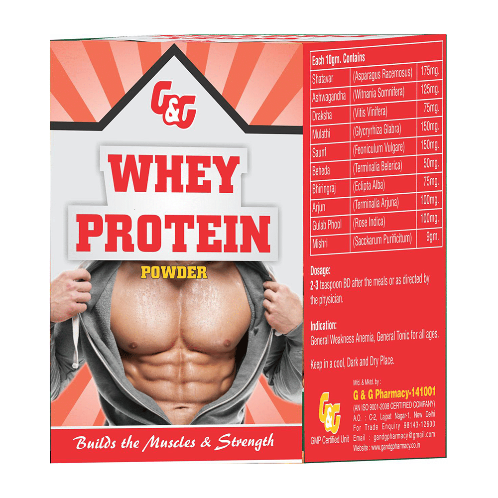 G & G Pharmacy Whey Protein Powder - Image 3