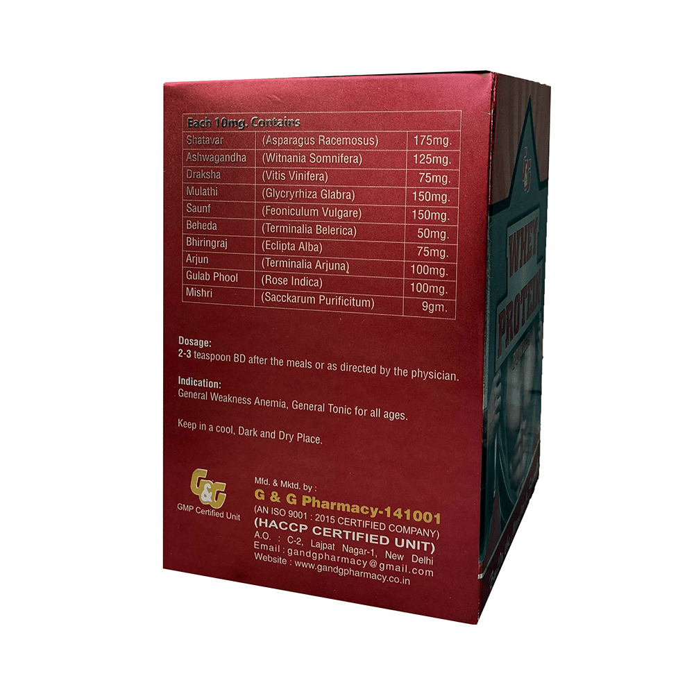 G & G Pharmacy Whey Protein Powder - Image 4