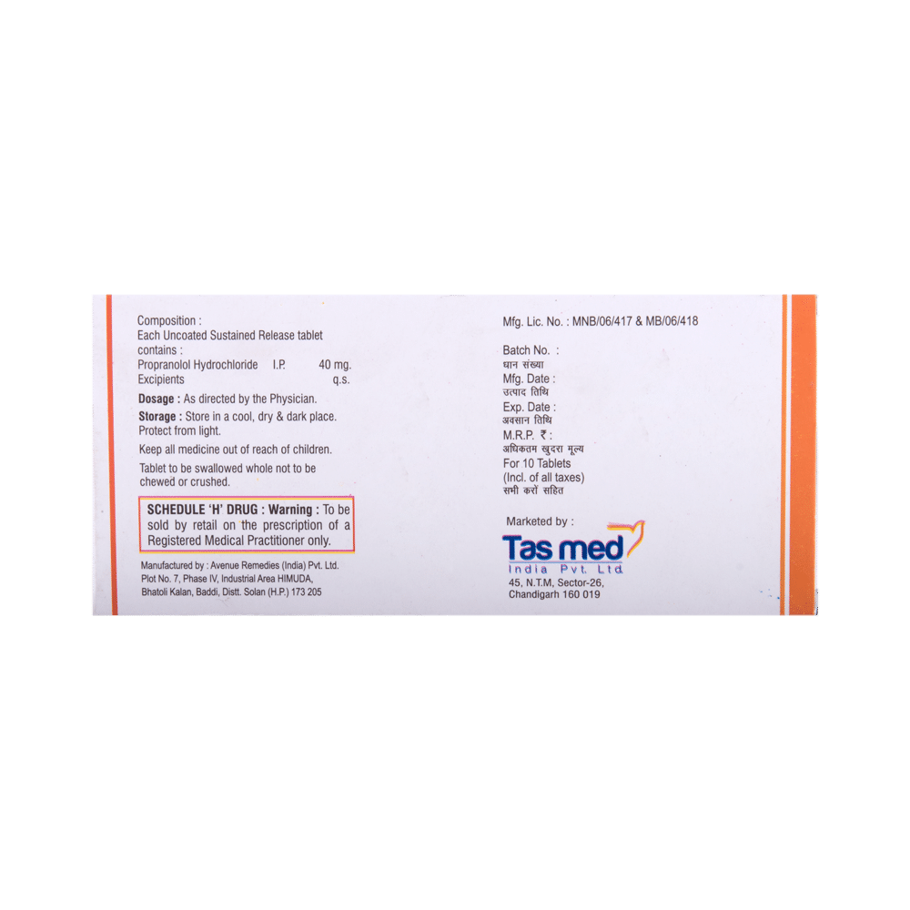 Mibeta SR 40 Tablet - Image 3