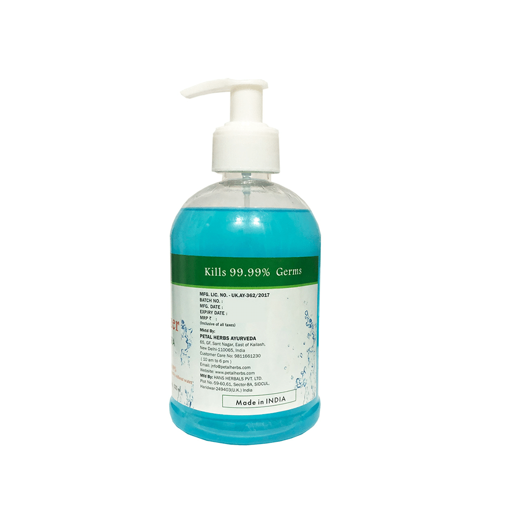 Petal Herbs Ayurveda Smooth X Hand Sanitizer - Image 3