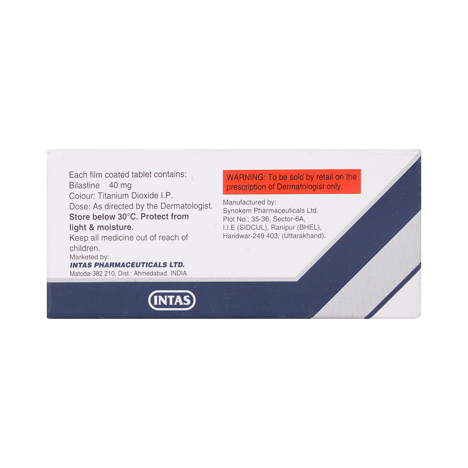 Bilert 40mg Tablet - Image 4