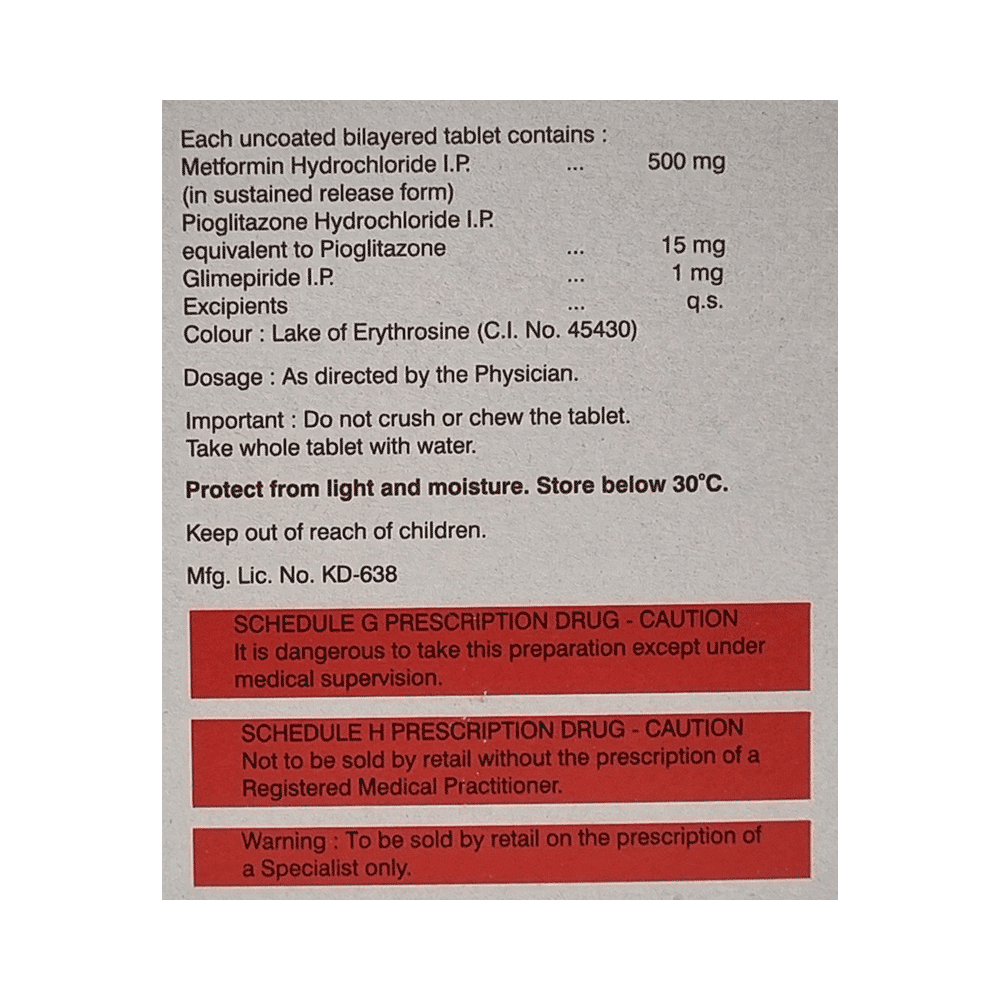 Glyciphage-PG 1 Tablet SR - Image 2