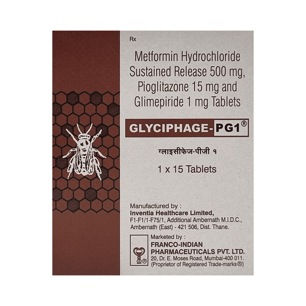Glyciphage-PG 1 Tablet SR - Image 1