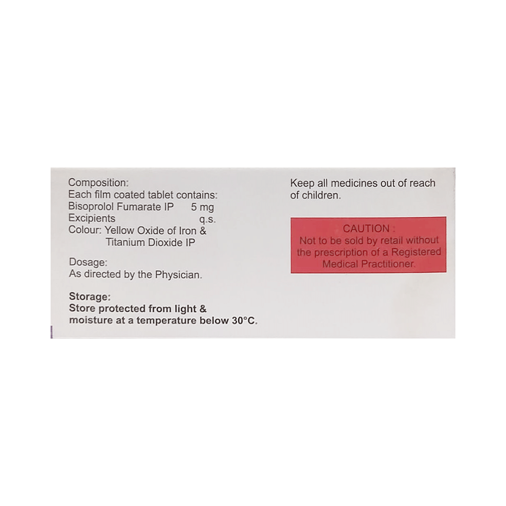 Bisopric 5 Tablet - Image 2