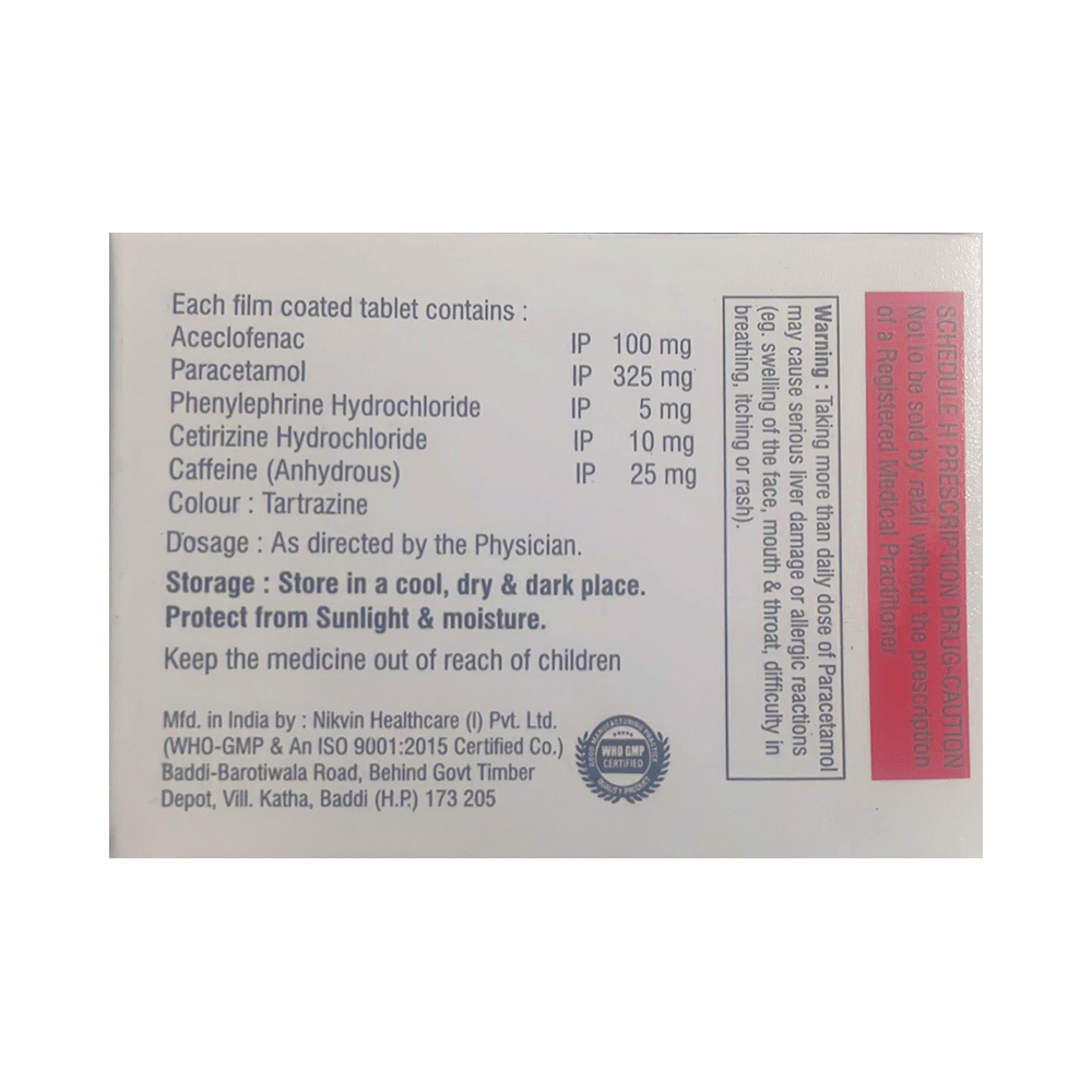 Vivinac Cold Tablet - Image 2