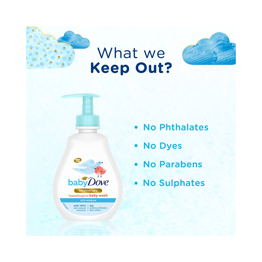 Baby Dove Rich Moisture Baby Wash | No Paraben, Sulphates & Phthalates - Image 7