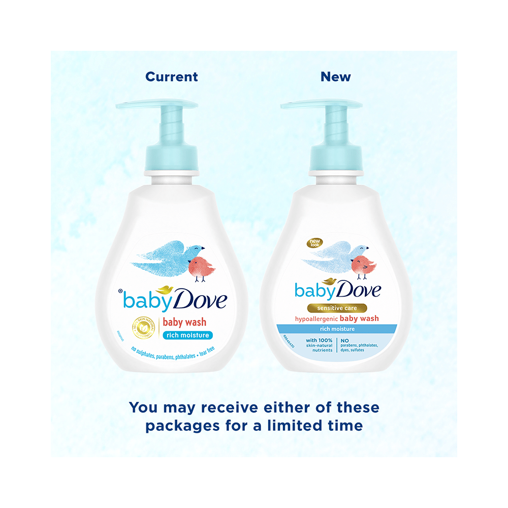 Baby Dove Rich Moisture Baby Wash | No Paraben, Sulphates & Phthalates - Image 4