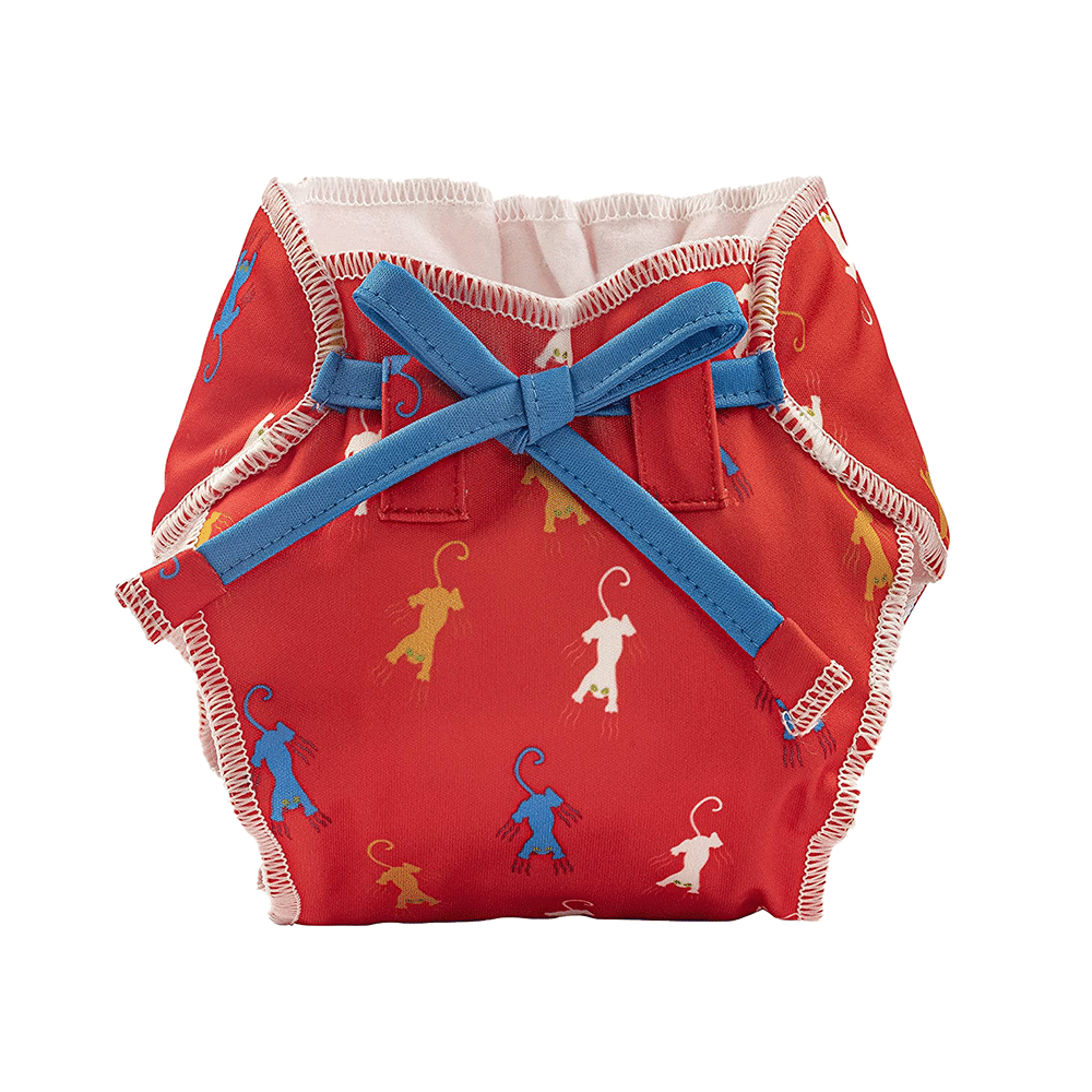 Bumberry Baby Smart Nappy Leak Proof Reusable & Adjustable Cloth Diaper for Newborn Catscape, Leaves & Bugs,Cute Baby Print - Image 2