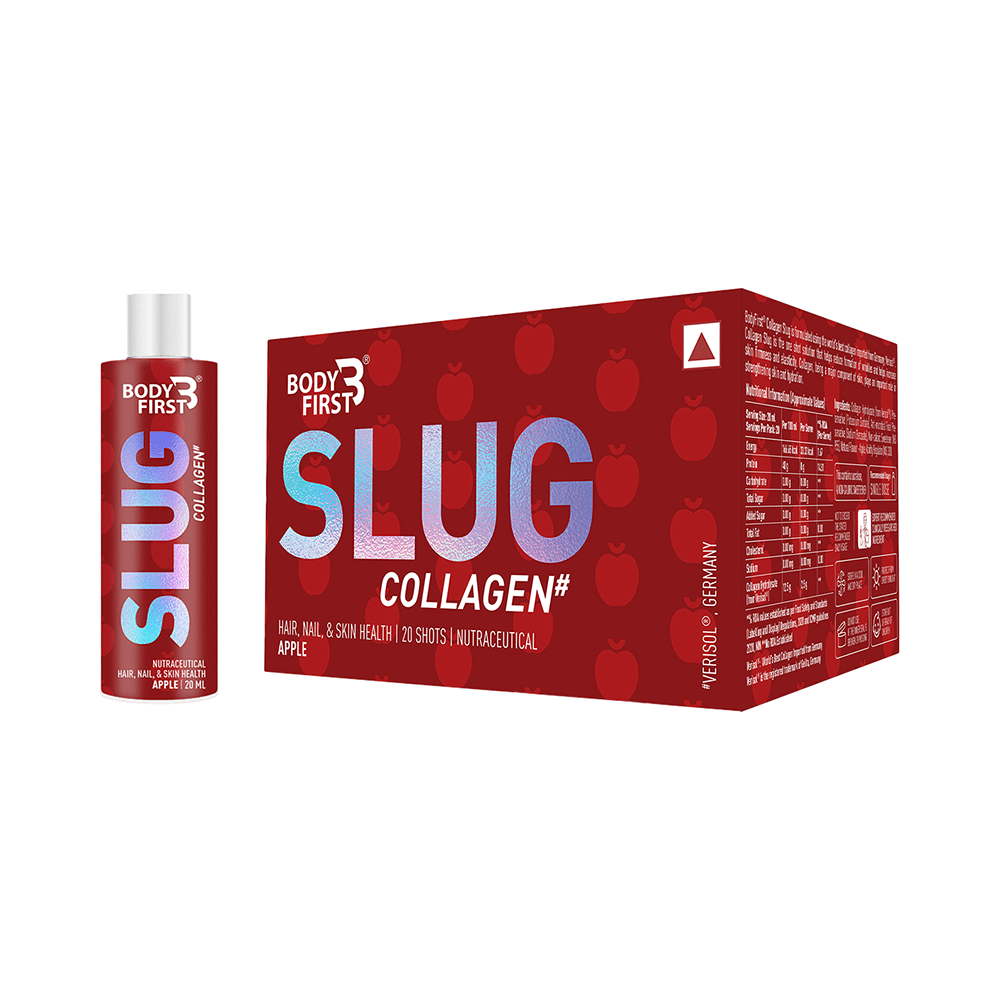 Body First Collagen Slug (20ml Each) Apple - Image 1
