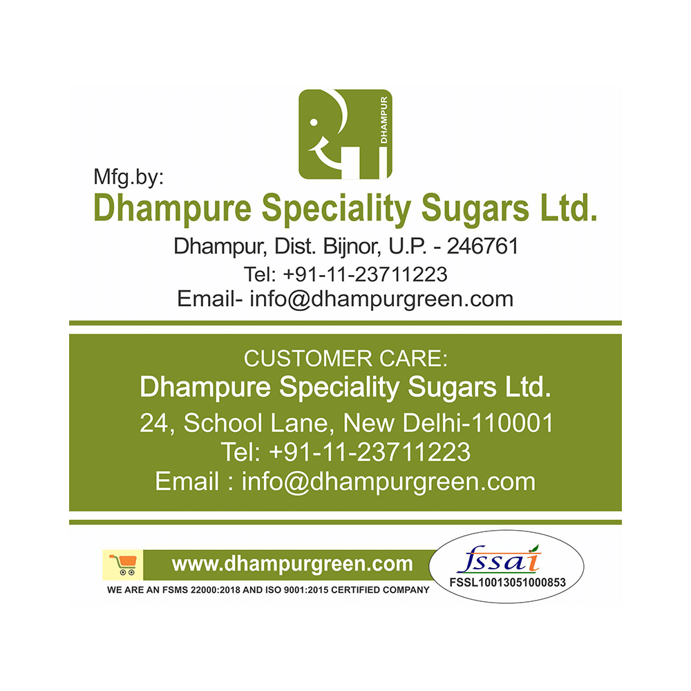 Dhampur Green Black Pepper Jaggery Natural Sweetener | Non-GMO & Gluten Free | Powder - Image 7
