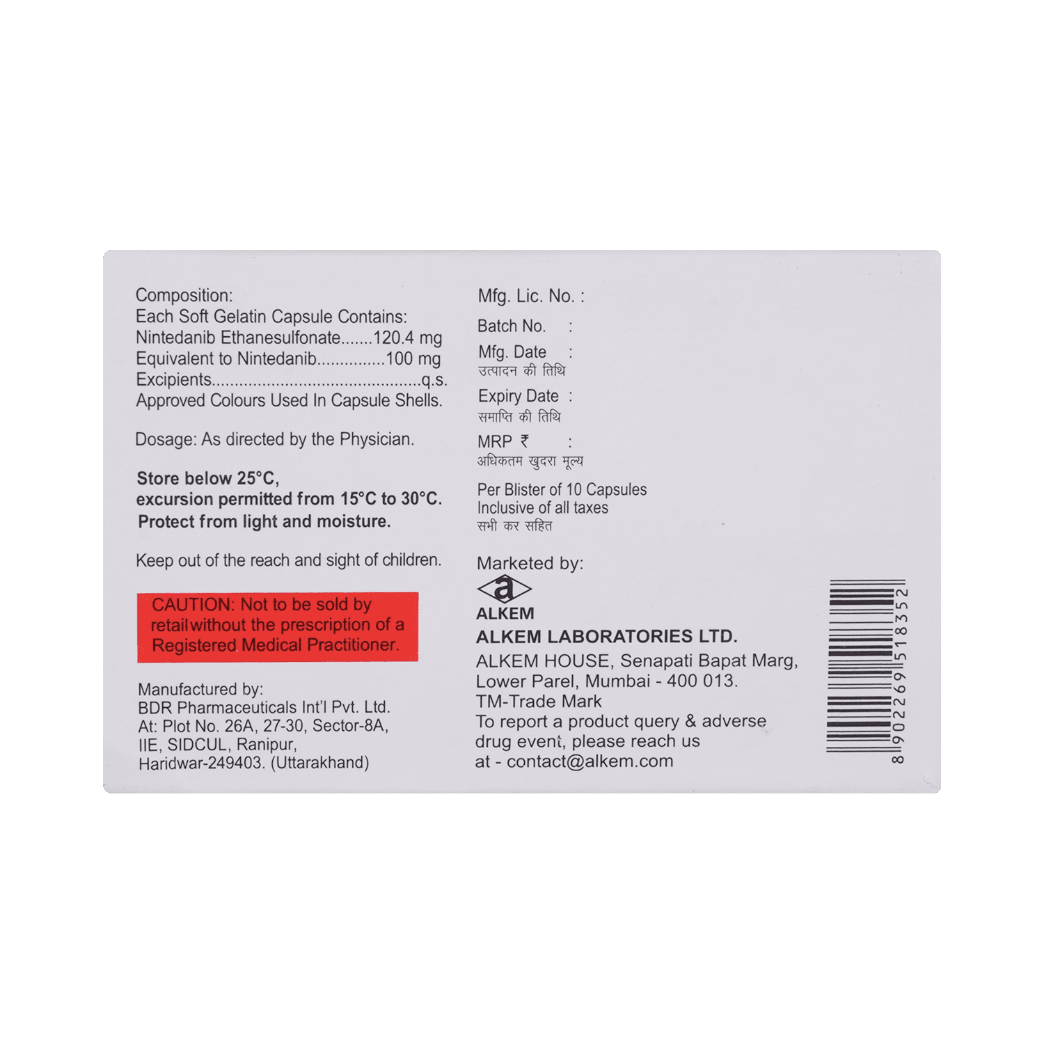 Fibnib 100mg Soft Gelatin Capsule - Image 3