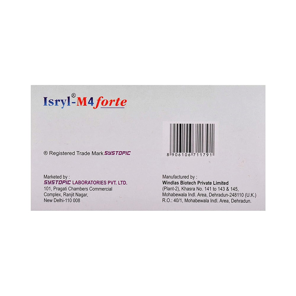 Isryl-M 4 Forte Tablet PR - Image 3