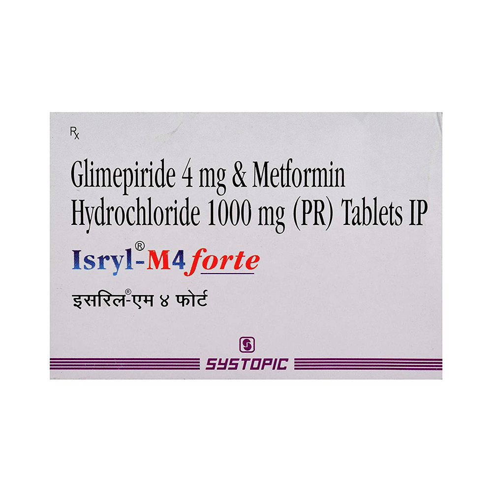 Isryl-M 4 Forte Tablet PR - Image 1