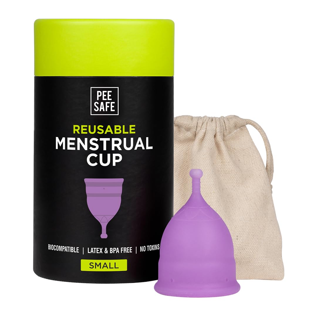 Pee Safe Reusable Menstrual Cup for Women - Small - Image 1