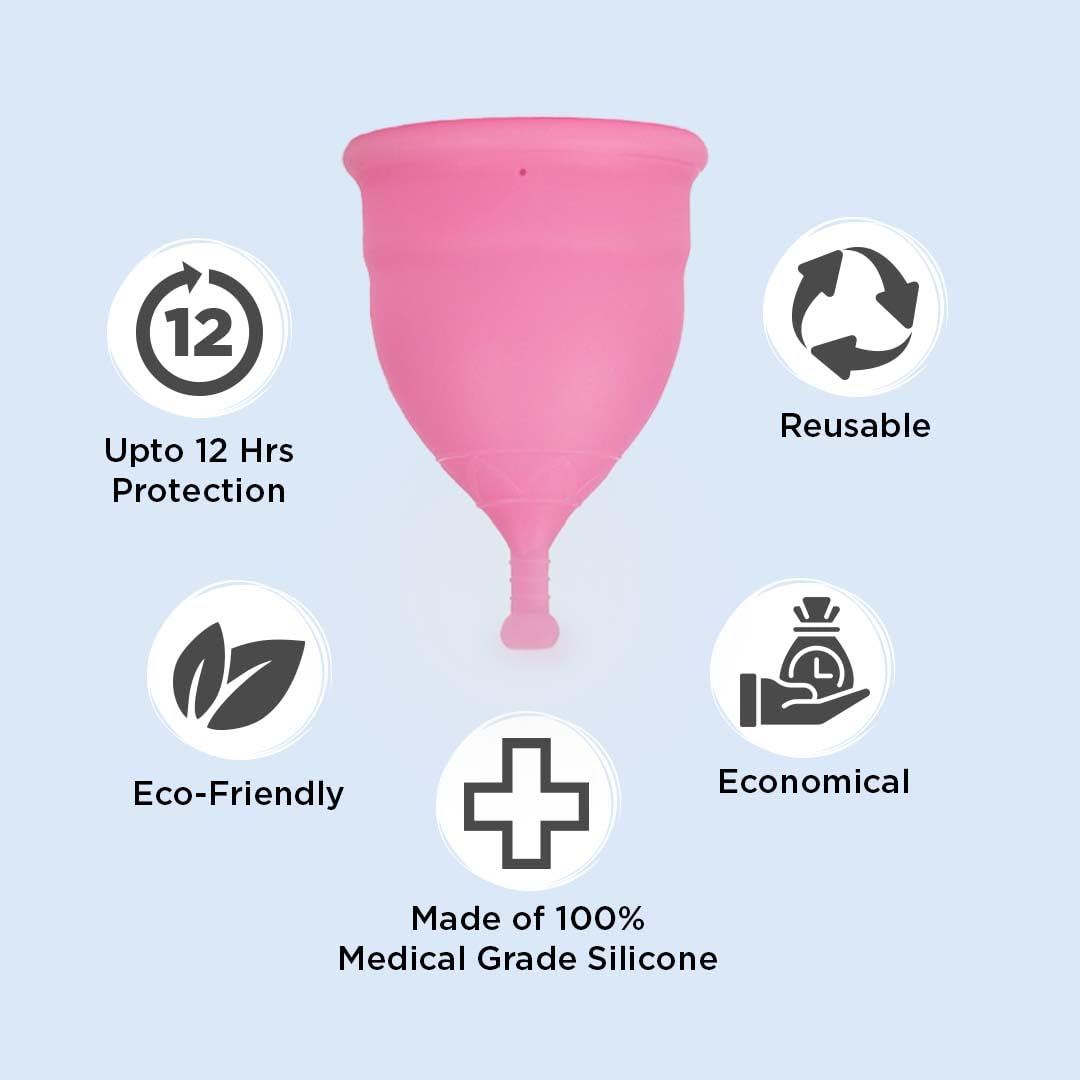 Pee Safe Reusable Menstrual Cup for Women - Small - Image 2