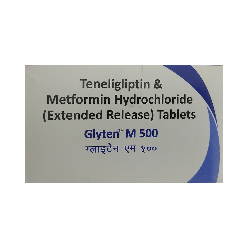 Glyten M 500mg/20mg Tablet ER - Image 1