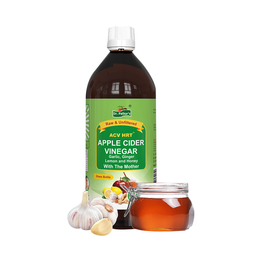 Dr. Patkar's Apple Cider Vinegar with Garlic, Ginger, Lemon and Honey | Raw & Unfiltered for Weight loss - Image 2