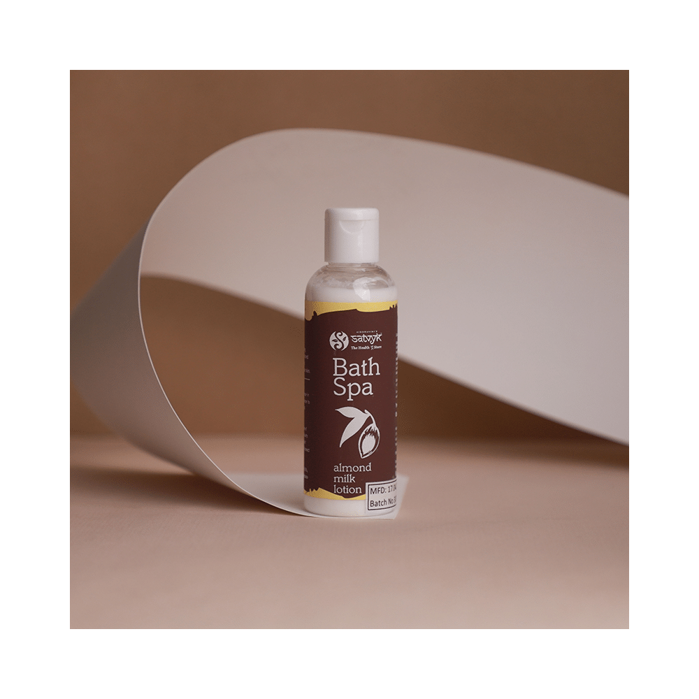Satvyk Bath Spa Almond Milk Lotion - Image 4