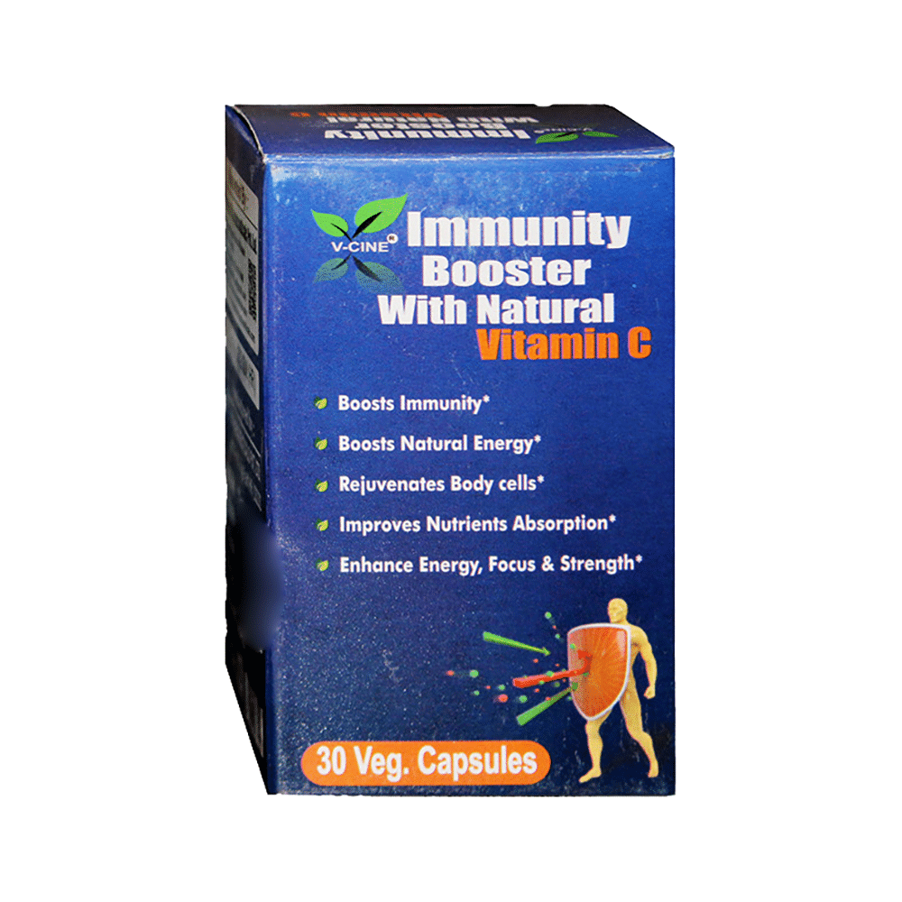 V-Cine Immunity Booster With Natural Vitamin C Capsule - Image 2