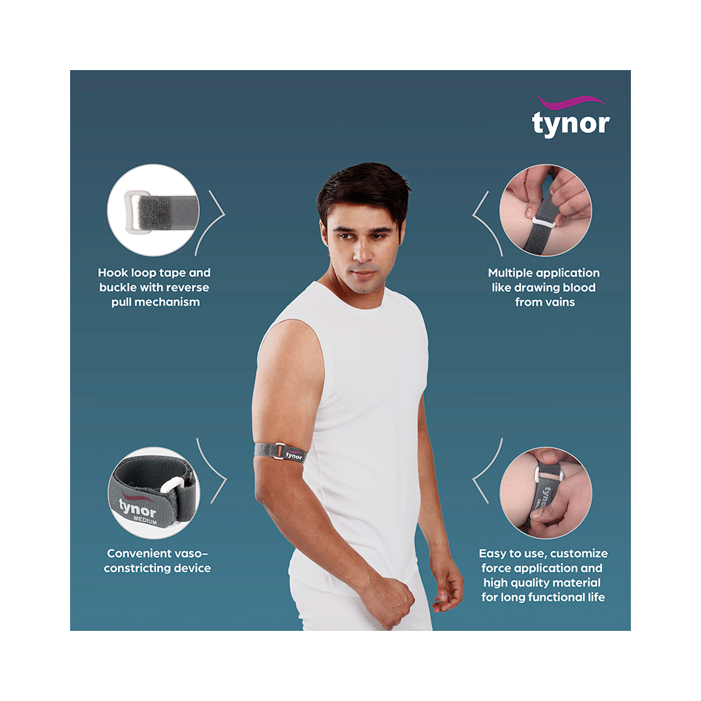 Tynor Tourniquet Large Grey - Image 3