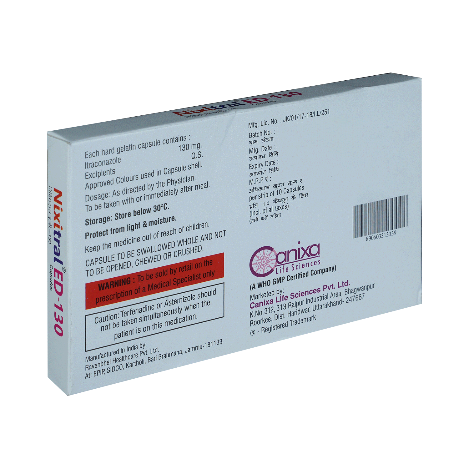 Nixitral ED 130 Capsule - Image 3