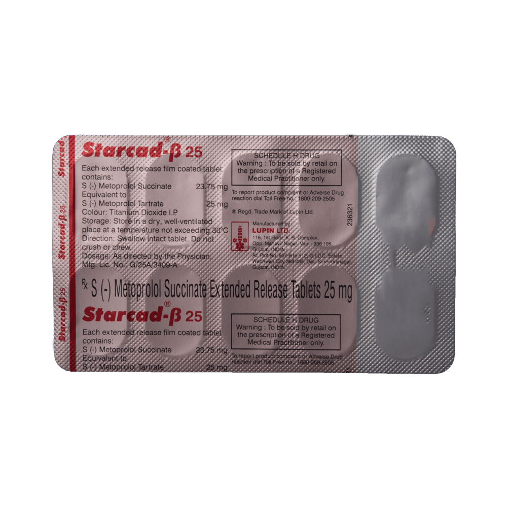 Starcad-Beta 25 Tablet ER - Image 5
