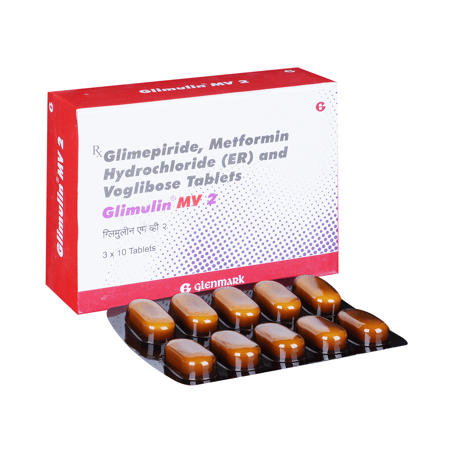 Glimulin MV 2 Tablet ER