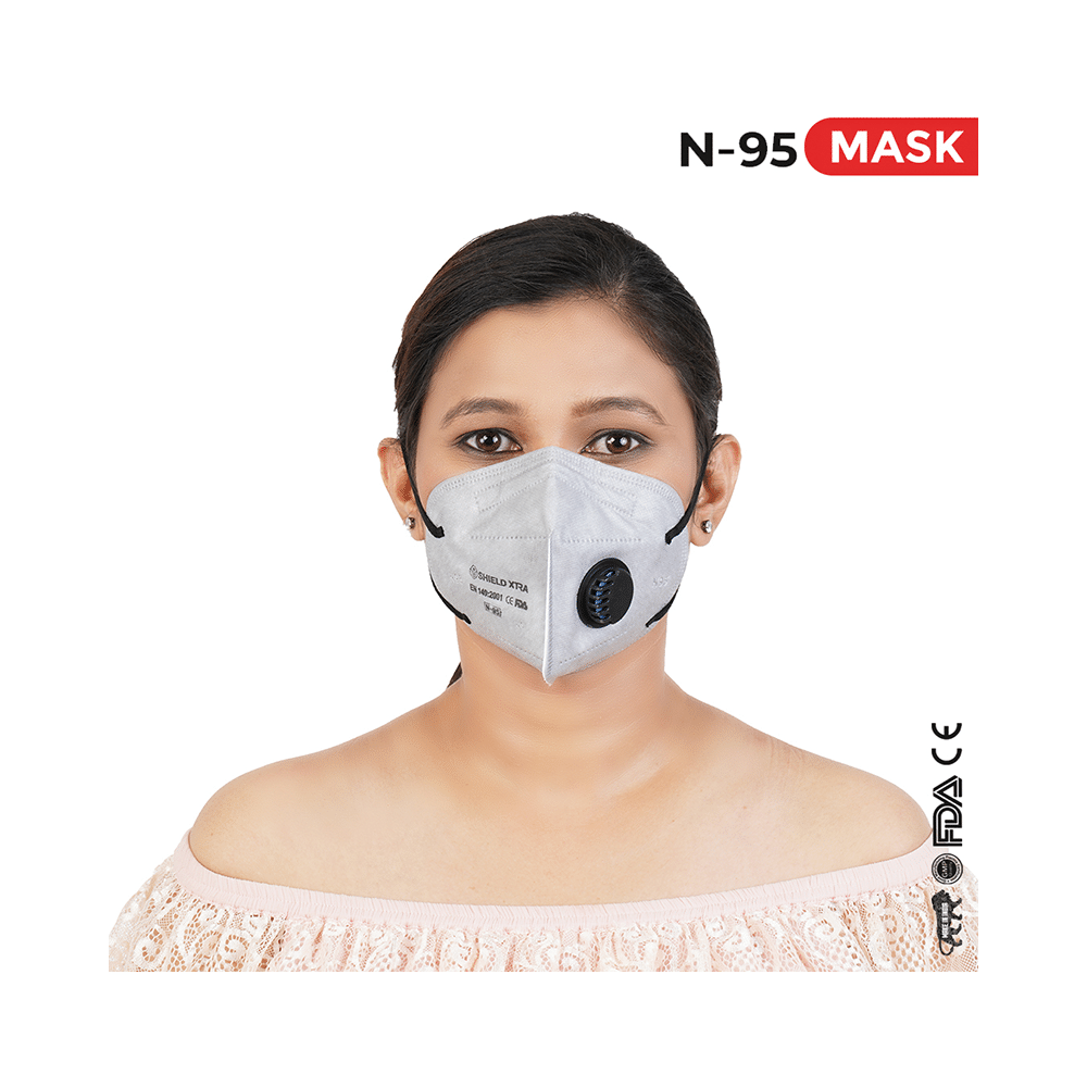 Shield Xtra Universal SX 7820V N95 FFP2 Certified Earloop with 6 Layers Particulate Respirator Mask - Image 3