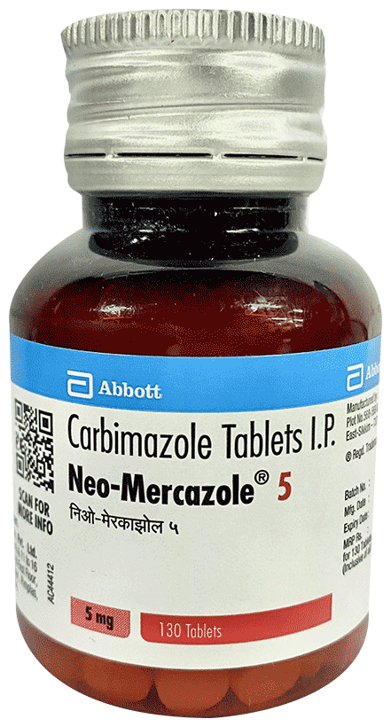 Neo-Mercazole 5 Tablet - Image 1