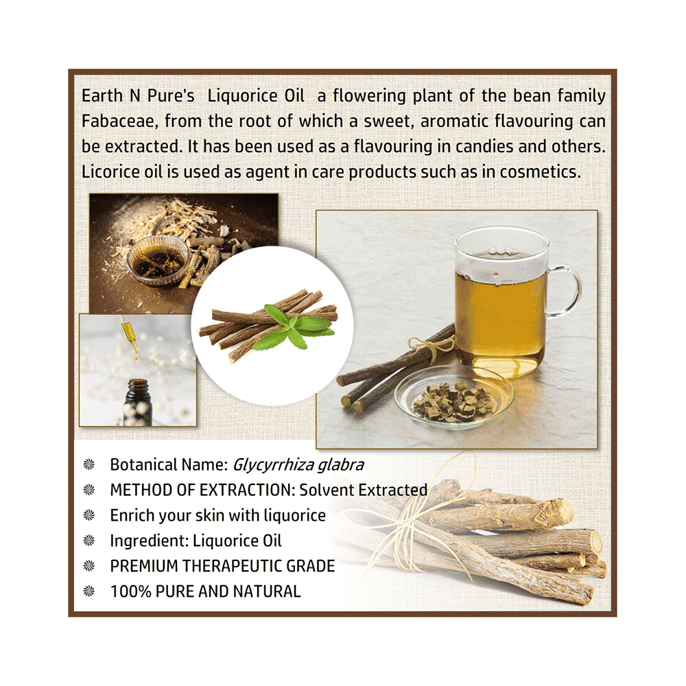 Earth N Pure Liquorice Oil - Image 5