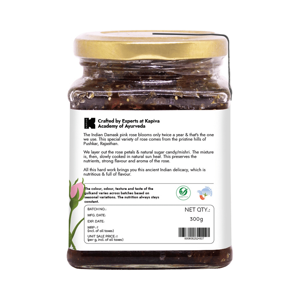 Kapiva Pure Foods Organic Gulkand | Sun-Cooked Damask Roses & Mishri - Image 4