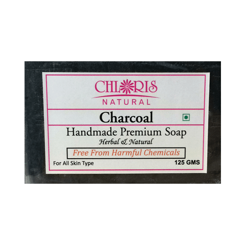 Chloris Natural Charcoal Handmade Premium Soap