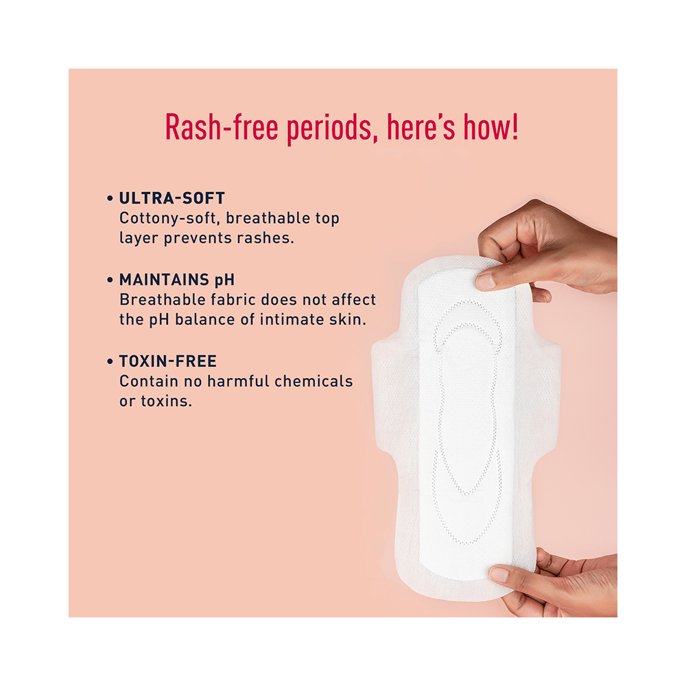 Sirona Cottony Top Sheet Soft Rash Free Sanitary Pads XL+ - Image 4
