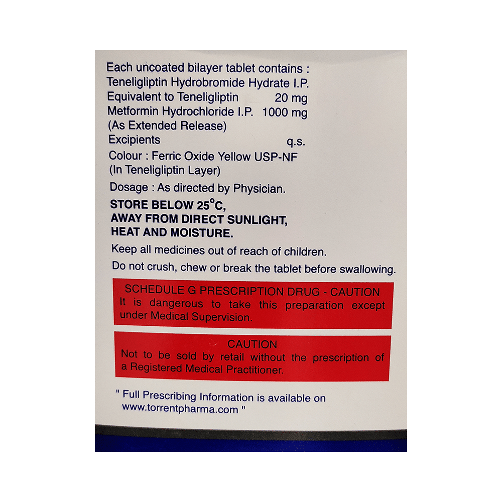 Teneza-M 1000 Tablet ER - Image 2