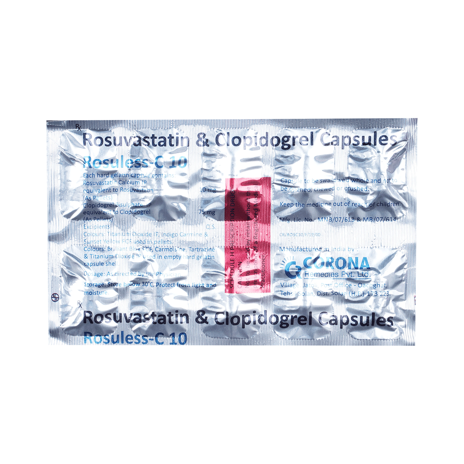 Rosuless-C 10 Capsule - Image 2