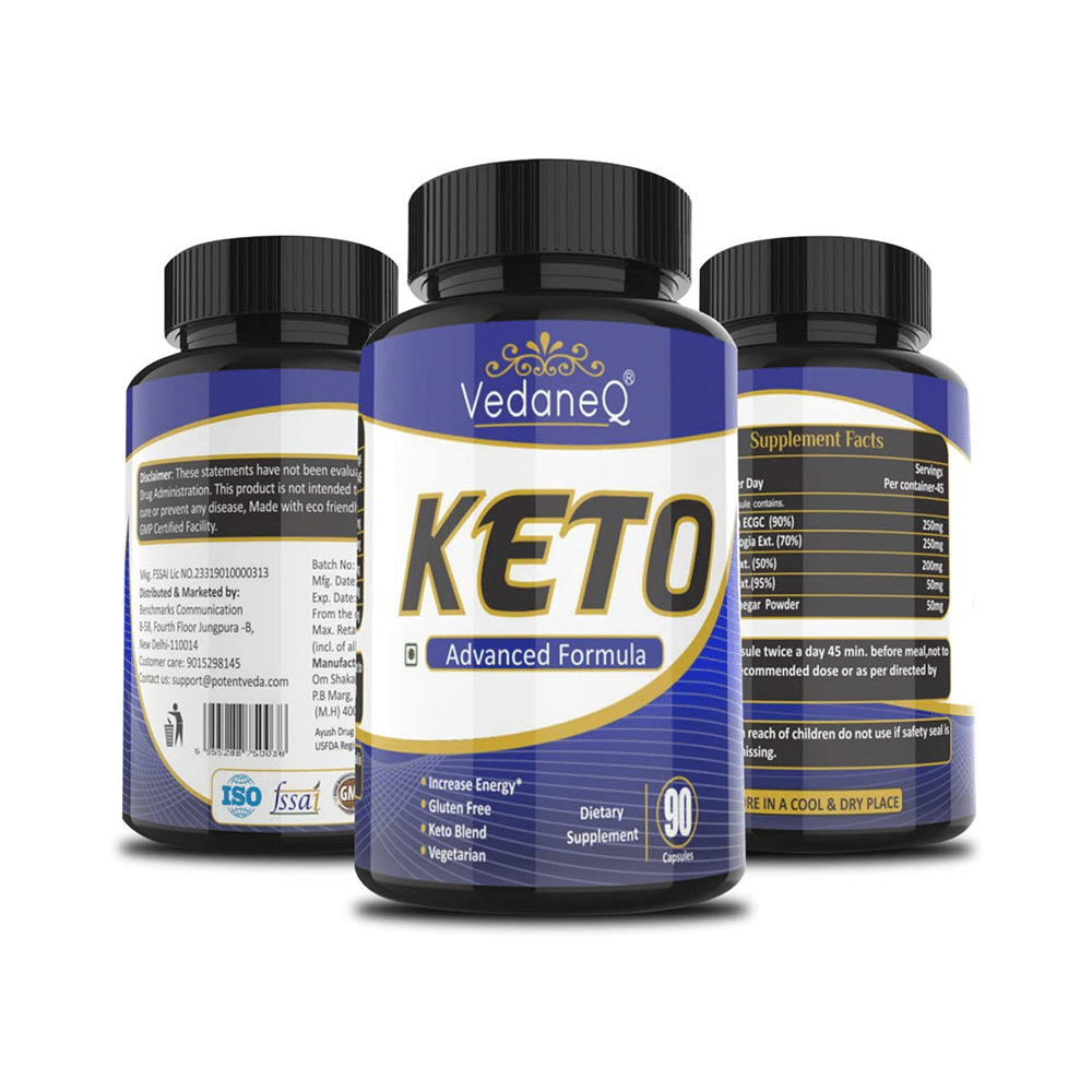 VedaneQ Keto Advanced Formula Capsule - Image 2