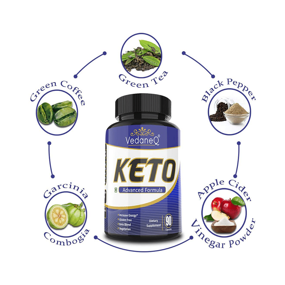 VedaneQ Keto Advanced Formula Capsule - Image 3