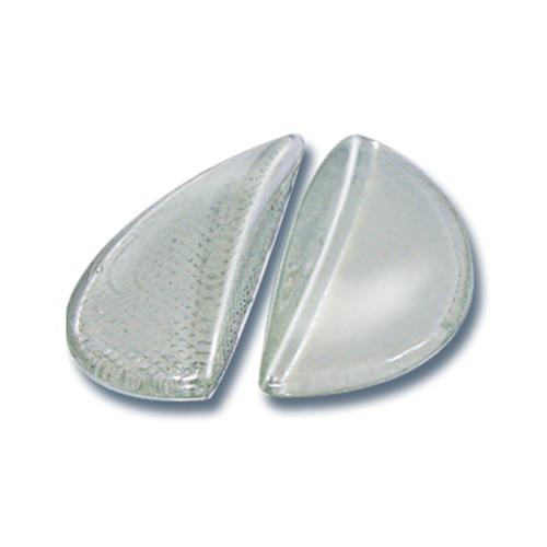 Kudize Foot Insoles Correction Gel Based Pair Arch Pads Small White - Image 1