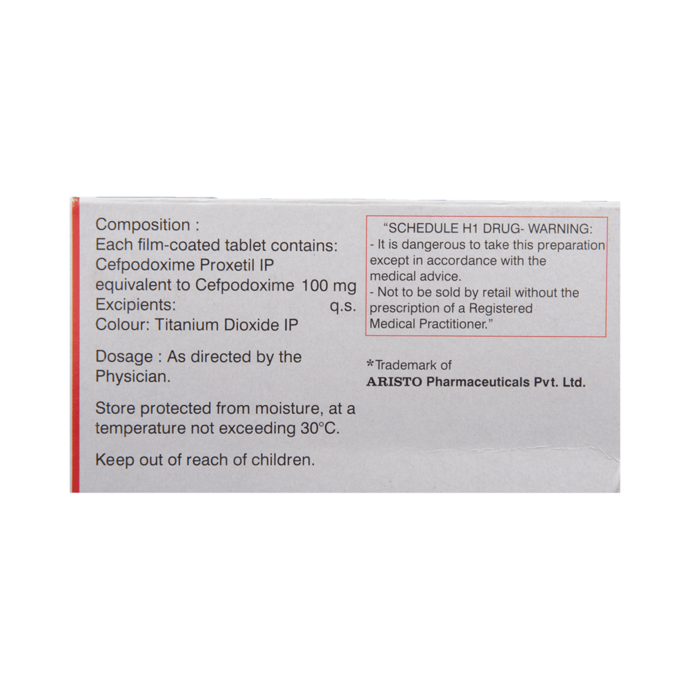 Monocef-O 100 Tablet - Image 3