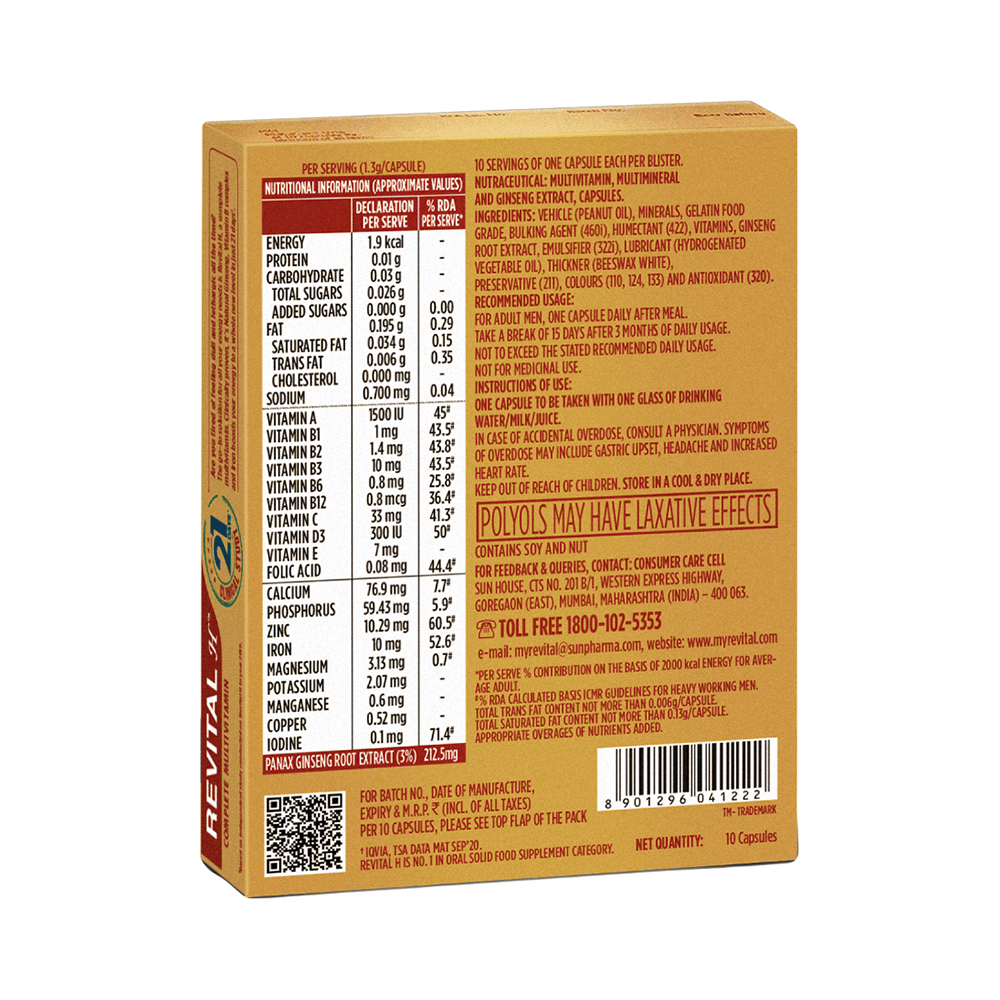 Revital H Men Capsule - Image 2