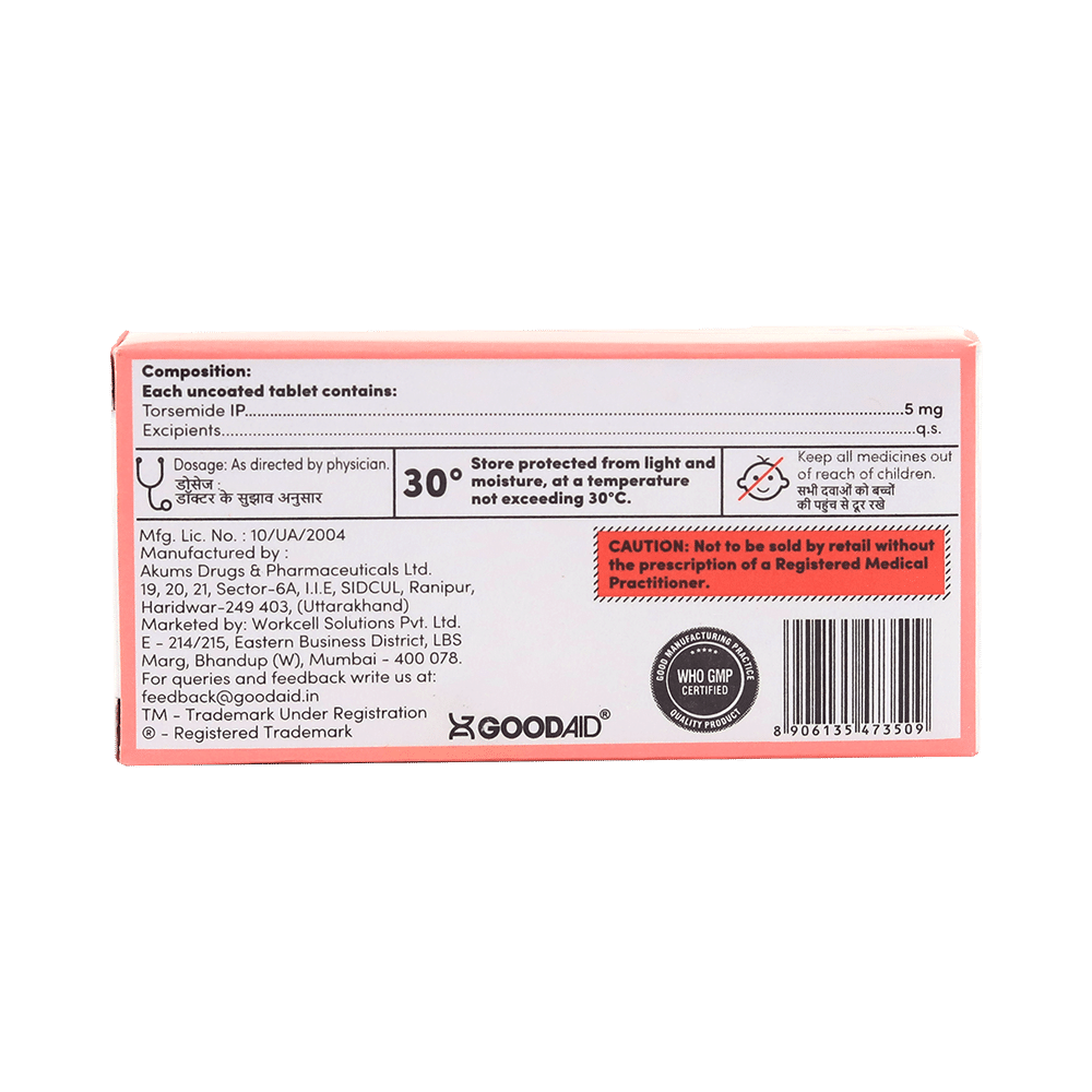 Aidsemide 5 Tablet - Image 2