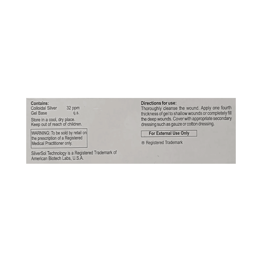 Hydroheal AM Amorphous Hydrogel Wound Dressing with Colloidal Silver - Image 2