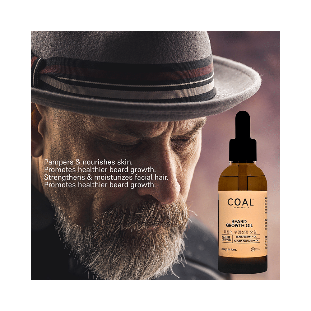 Coal Clean Beauty Beard Growth Oil - Image 4