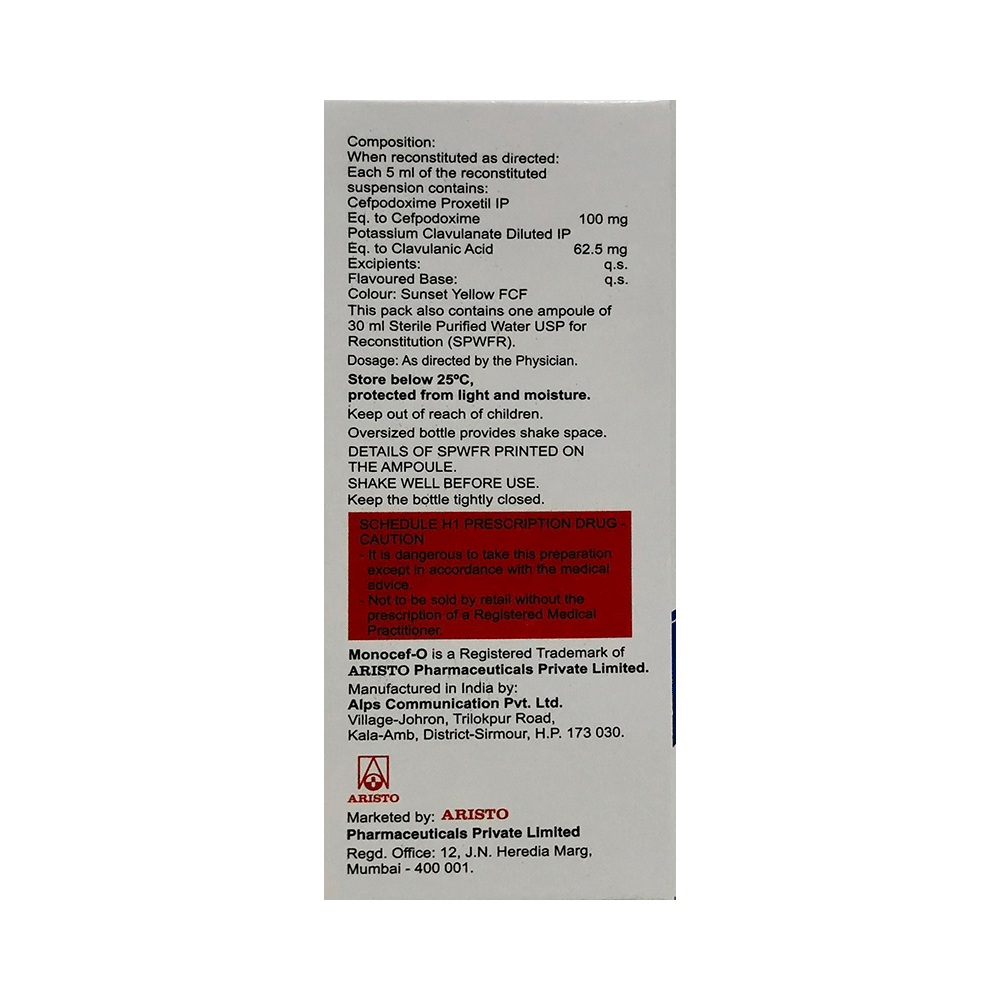 Monocef-O CV Dry Syrup - Image 2